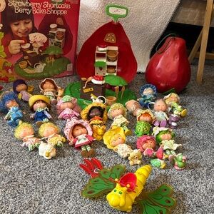 Strawberry Shortcake Mini Doll Variety Set - Strawberry Red & Multi Color